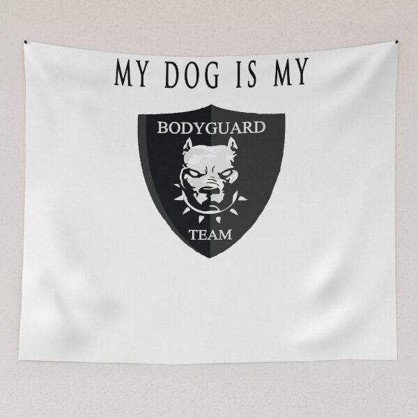 Item preview,  my dog is my bodyguard designed and sold by ishako online.