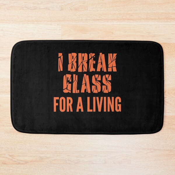 Item preview, I break glass for a living. Stained glass artist designed and sold by AndArte.