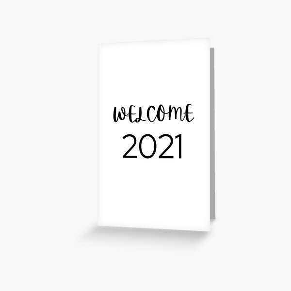 Item preview, Welcome 2021 designed and sold by Hyper-Store.