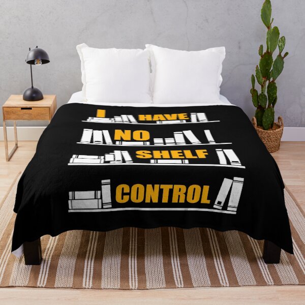 Item preview, I Have No Shelf Control - Funny Book Reader designed and sold by silverhexagon.