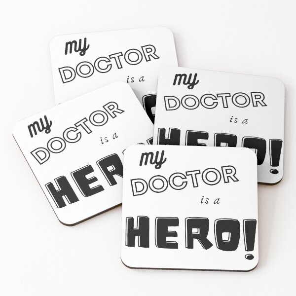 Item preview, My Doctor is a HERO !! Healthcare Professional designed and sold by BrokenUnicorn.