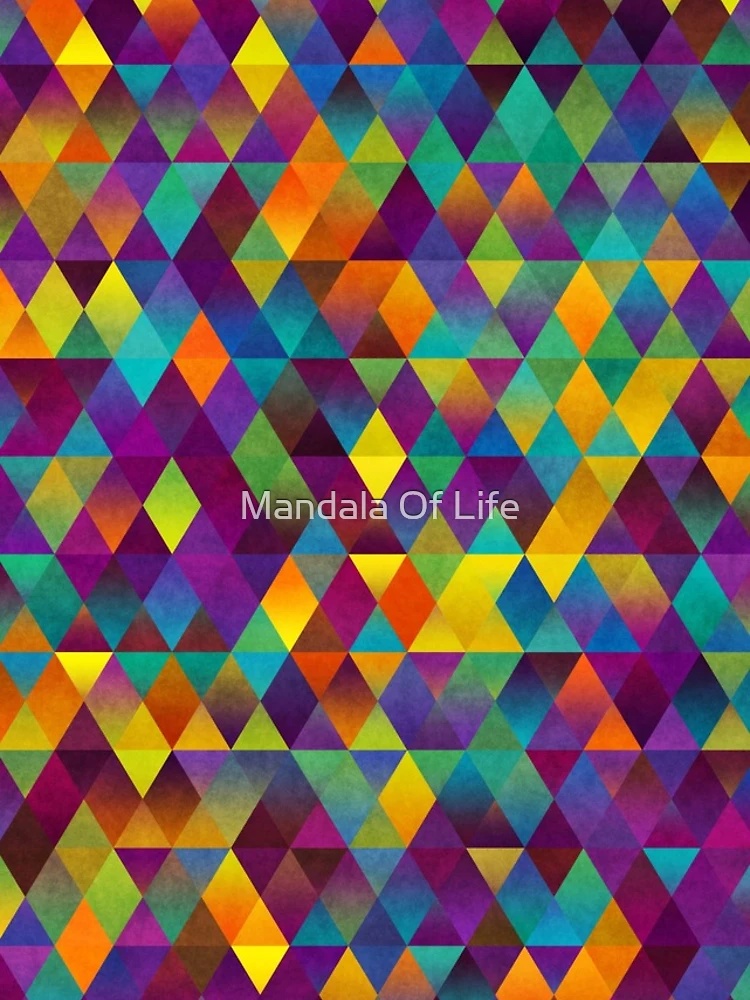 Thumbnail 4 of 4, iPhone Case, Colorful Life 11 designed and sold by Mandala Of Life.