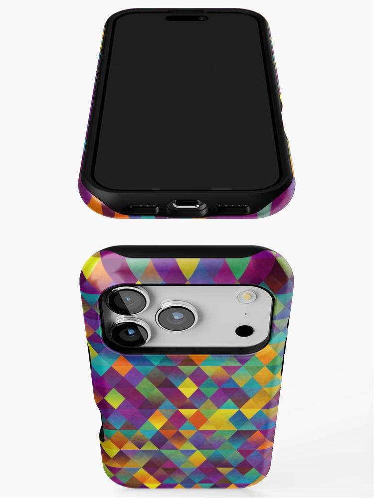 Thumbnail 3 of 4, iPhone Case, Colorful Life 11 designed and sold by Mandala Of Life.