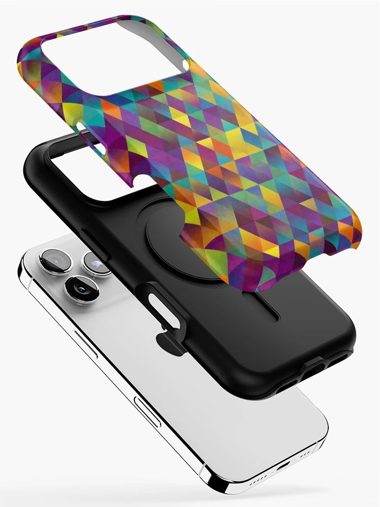 Thumbnail 2 of 4, iPhone Case, Colorful Life 11 designed and sold by Mandala Of Life.