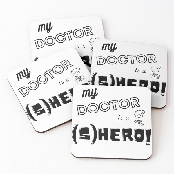 Item preview, My Doctor is a (S)HERO Shero Hero !! Healthcare Professional designed and sold by BrokenUnicorn.