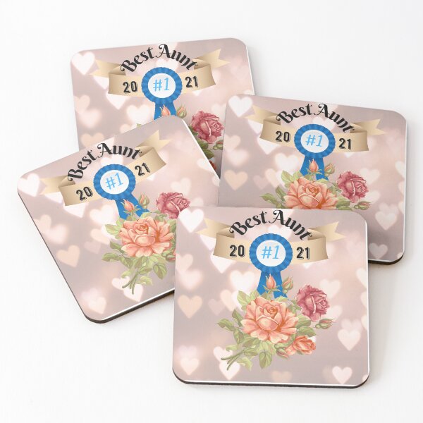 Item preview, #1 Best Aunt Blue Ribbon Award, 2021 designed and sold by Fhfarms.