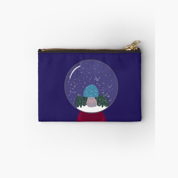 Item preview, Blue Mushroom Snow Globe designed and sold by KaitLouise.