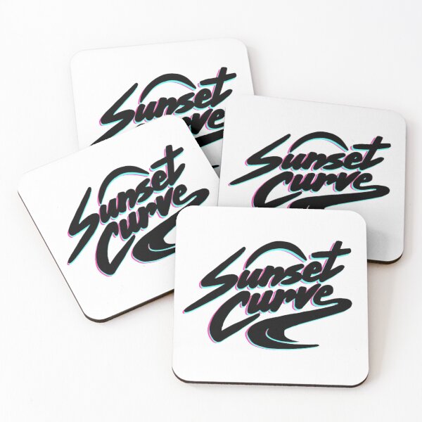 Item preview, Sunset Curve Sticker designed and sold by Bellasherryyy.