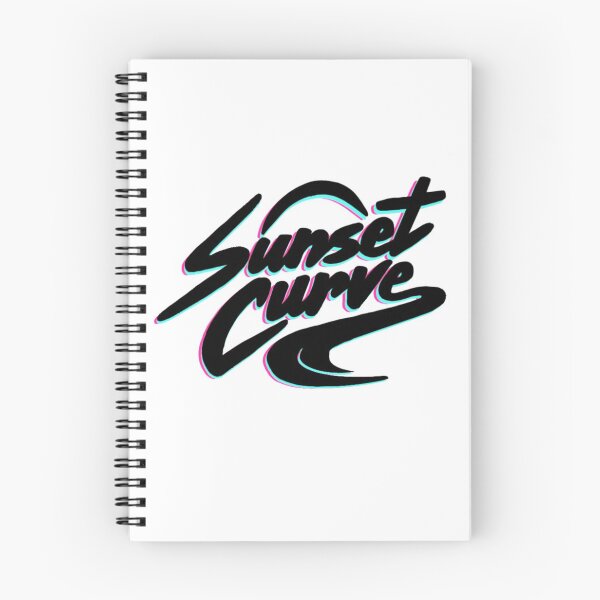 Item preview, Sunset Curve Sticker designed and sold by Bellasherryyy.