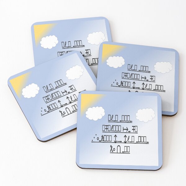 Item preview, Fun feelgood Decipher Design blue sky with white clouds and a bit of sunshine designed and sold by Vicky Rodden.