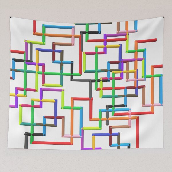 Item preview, Color pipe pattern  designed and sold by Creative fashion Mix.