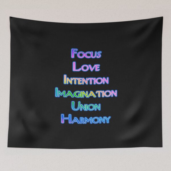 Aperçu de l'œuvre Focus Amour Intention Imagination Union Harmonie créée et vendue par KATKattalestv.