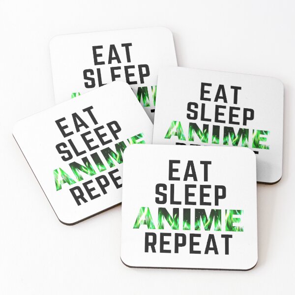 Item preview, Eat Sleep Anime Repeat designed and sold by JienChan26.