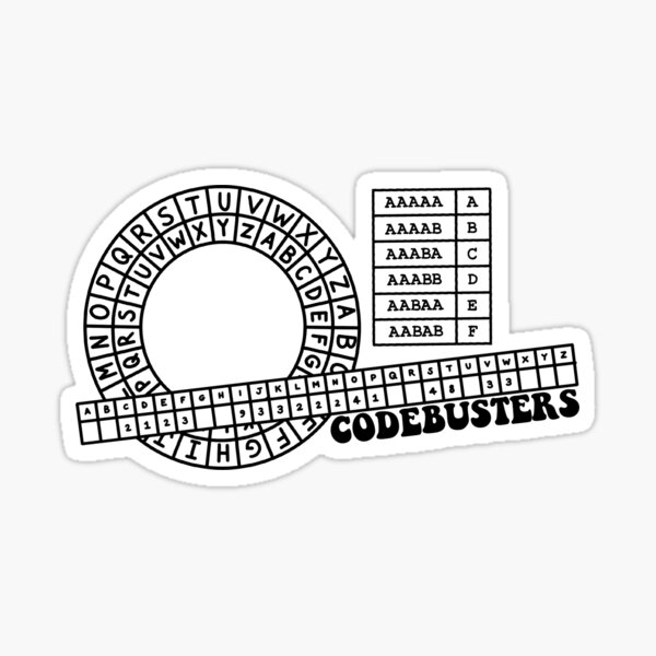 "Science Olympiad Codebusters Event" Sticker For Sale By Caitlinjquinn ...