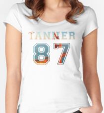 Tanner Varsity Women's Fitted Scoop T-Shirt