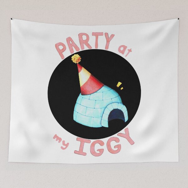 Item preview, Party at my Iggy designed and sold by JovialFire.