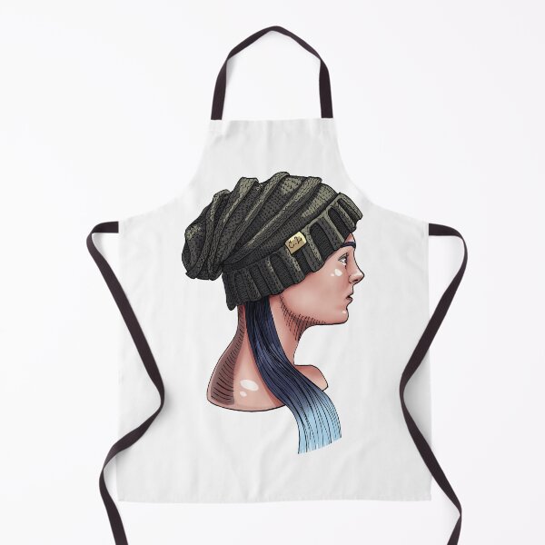 Item preview, Personaje mujer con gorra y cabello negro designed and sold by CecyLL.