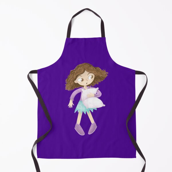 Item preview, Girl clutching a pillow designed and sold by jasmineberry.