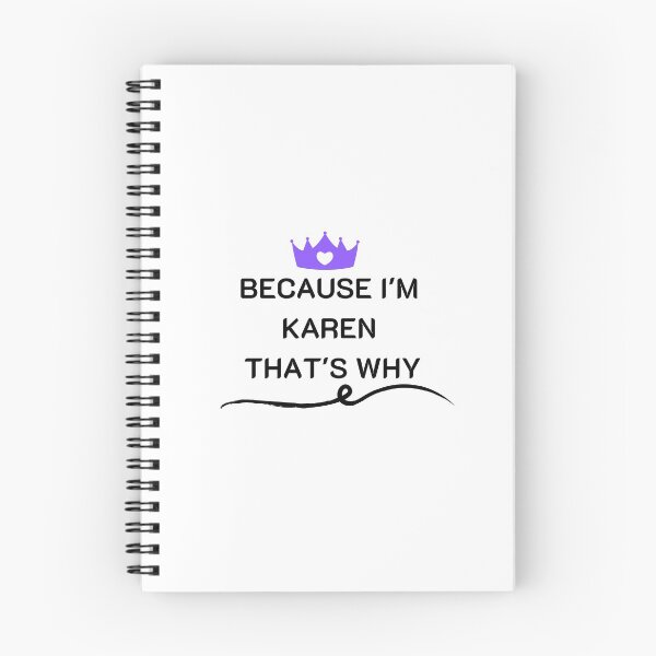 Item preview, Because I'm Karen That's Why designed and sold by tarkaittisak.