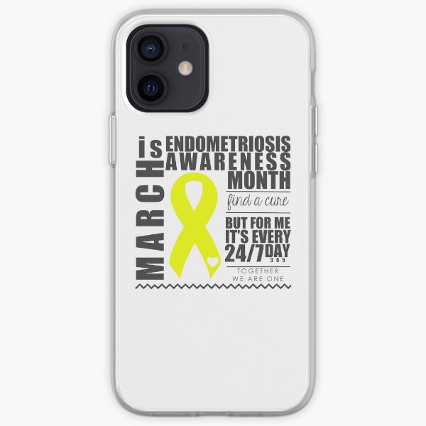 Endometriosis Awareness Month iPhone Soft Case