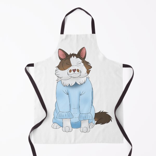 Item preview, Cartoony Cat in a Sweater Illustration designed and sold by pawtraitdreams.