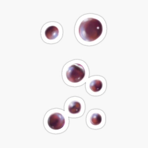 Purple Bubbles Sticker