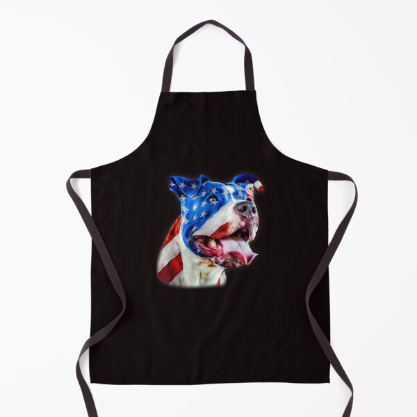 Item preview, American Pit Bull Terrier USA Flag Patriotic Dog Gift designed and sold by HansShields.