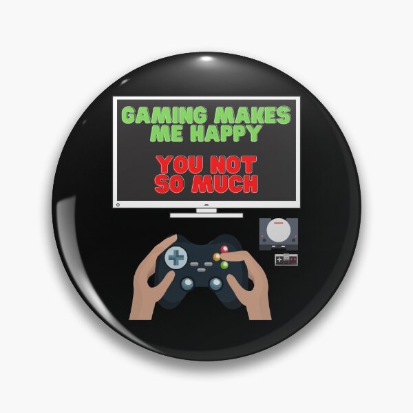 Artikelvorschau, Gaming macht mich nicht so glücklich, Videospiele, Spiele, Spiele, Gamer, lustig, Spiel, Retro, Geek, Nerd, Videospiel, süß, Meme, PC, Arcade, Aufkleber, Videospiele, 80er, 90er, entworfen und verkauft von bimmer325.