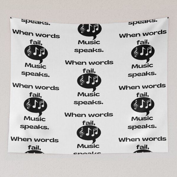 Item preview, Music Speaks designed and sold by malouabrio.