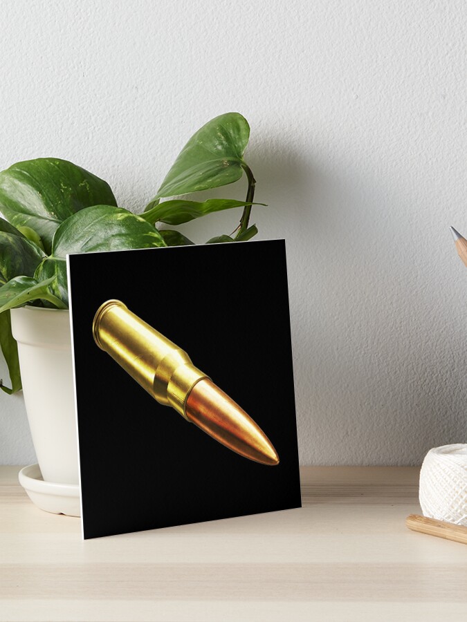 3D One bullet render Sticker for Sale by Larinpage