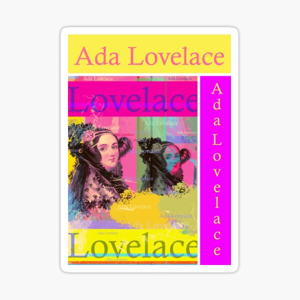 Artikel-Vorschau von Ada Lovelace Porträt, ästhetisch, berühmte Mathematikerin, designt und verkauft von Mauswohn.