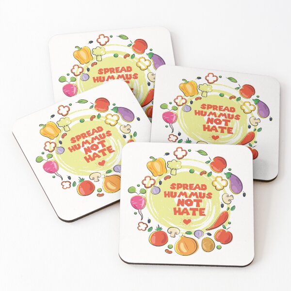 Item preview, Spread Hummus Not Hate VEGANUARY 2021 designed and sold by TwilighTHOLO.