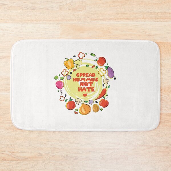 Item preview, Spread Hummus Not Hate VEGANUARY 2021 designed and sold by TwilighTHOLO.