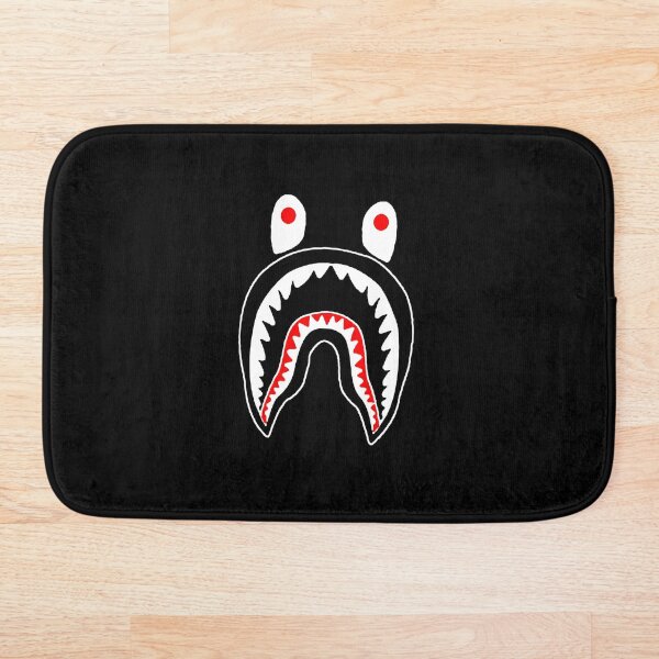 bape hoodie Bath Mat