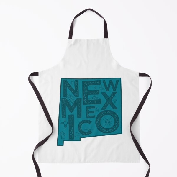Item preview, New Mexico Map Typography Navy designed and sold by HelloGentry.