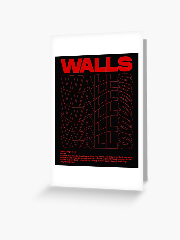 WALLS - Louis Tomlinson Postcard by aztrxm