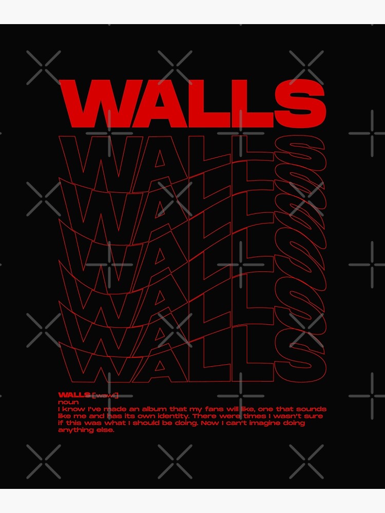 WALLS - Louis Tomlinson Poster by aztrxm