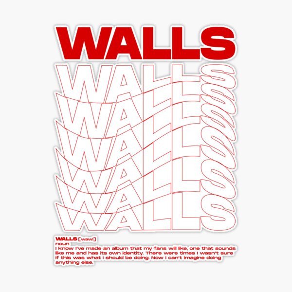 WALLS - Louis Tomlinson Poster by aztrxm