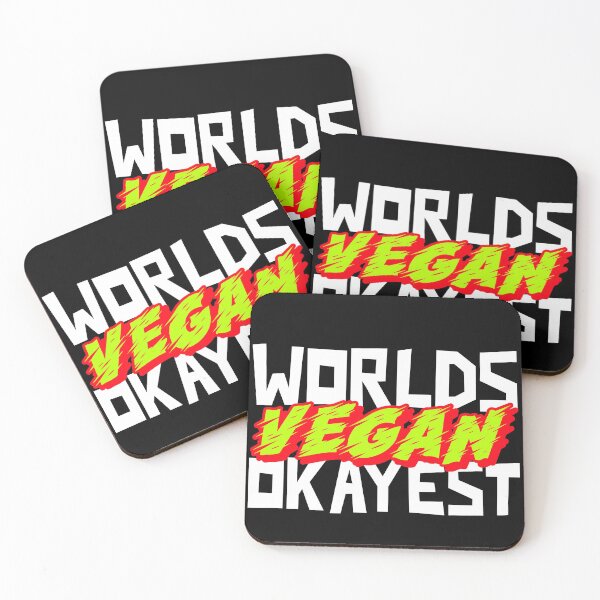Item preview, Worlds Okayest Vegan - Veganism Design designed and sold by 1chillin.