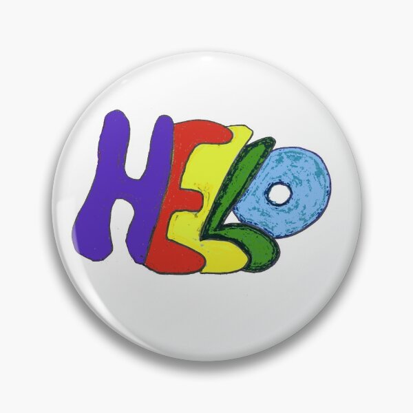 Item preview, HELLO - Yes, that's all.  Just a hand drawn Hello. designed and sold by fredgarden8.