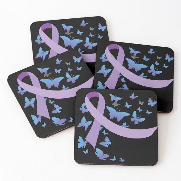 Item preview, Purple Awareness Ribbon | Keep Fighting Warrior designed and sold by ChicagoIndigo.