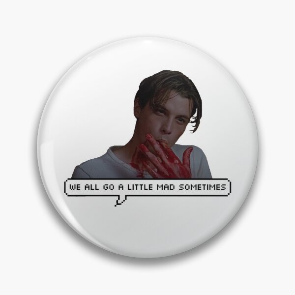 Item preview, Billy Loomis - We All Go a Little Mad Sometimes Quote Print designed and sold by raynerigby.