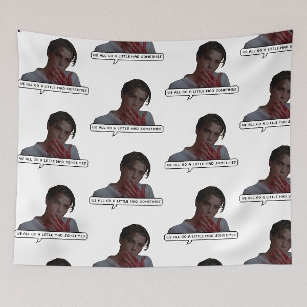 Item preview, Billy Loomis - We All Go a Little Mad Sometimes Quote Print designed and sold by raynerigby.