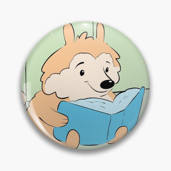 Item preview, Puppy Reading Books Kitchen Coffee Digital Dog Art designed and sold by MaePublishing.
