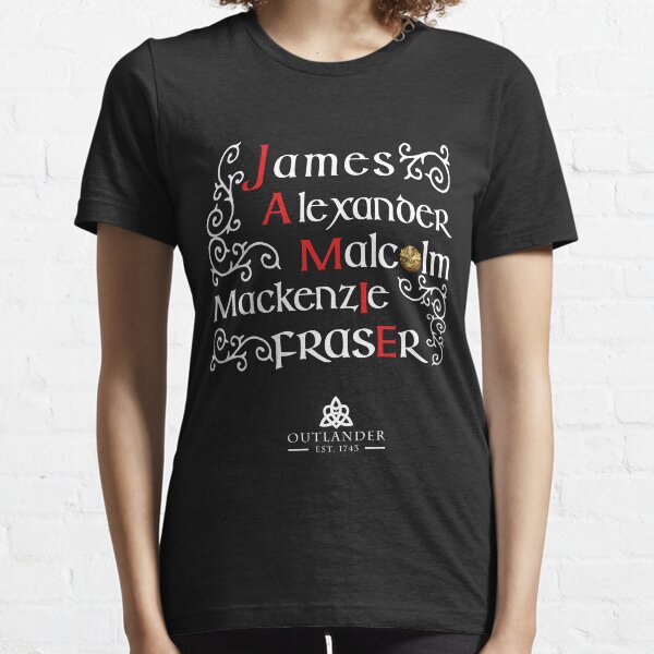 Outlander Jamie T-shirt essentiel