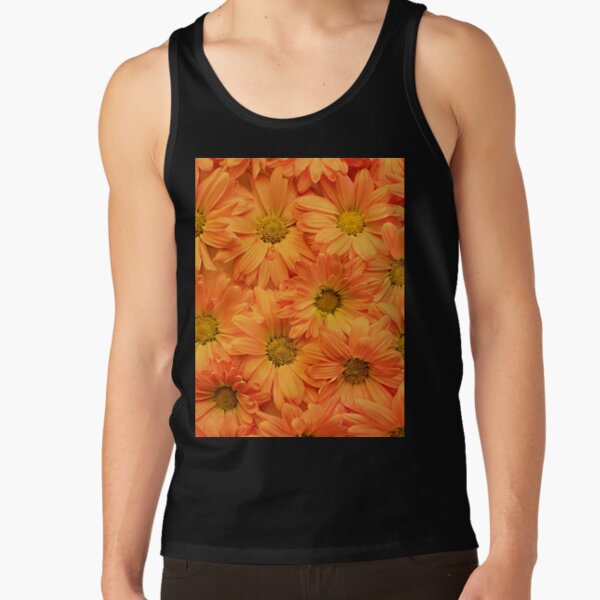 Orange FloralDesign Roses Pattern