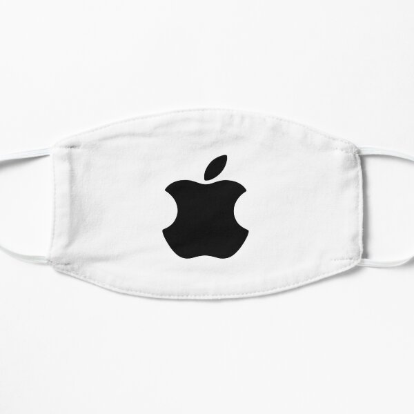 apple logo face mask