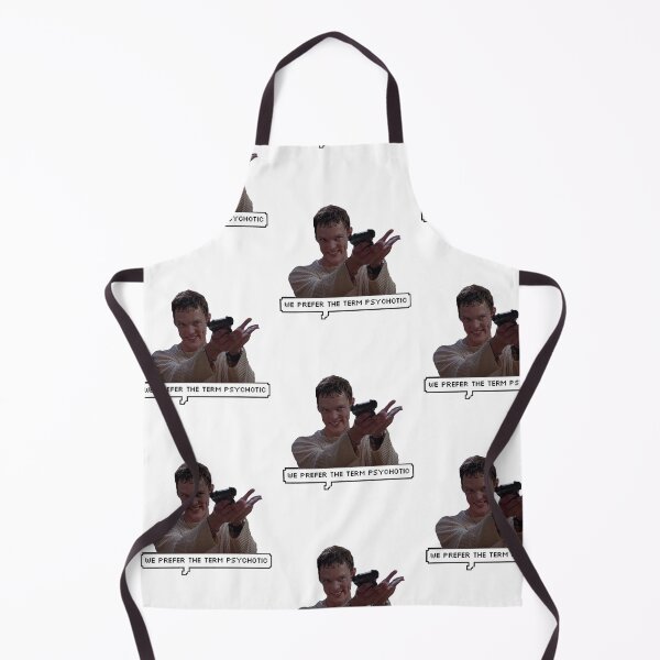 Item preview, Stu Macher - We Prefer The Term Psychotic Quote Print designed and sold by raynerigby.