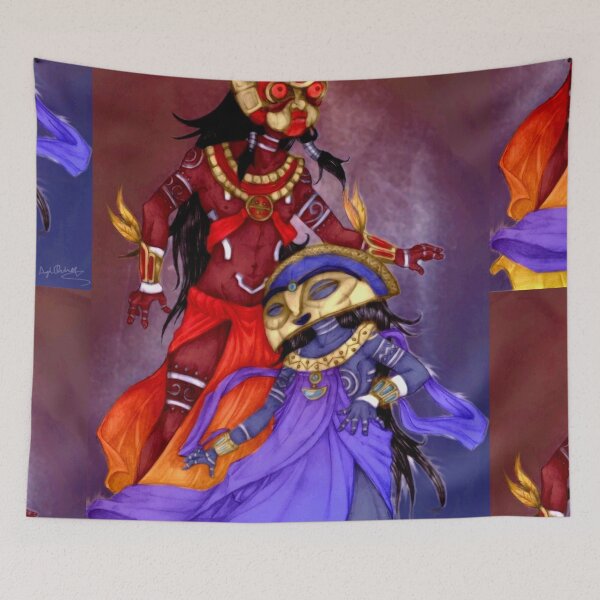 Item preview, Taino Sun and Moon designed and sold by DuskWingArts.