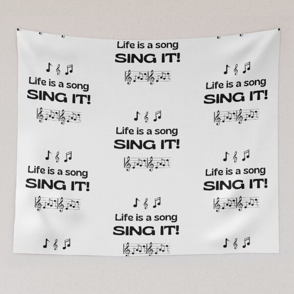 Item preview, Life is a Song designed and sold by malouabrio.